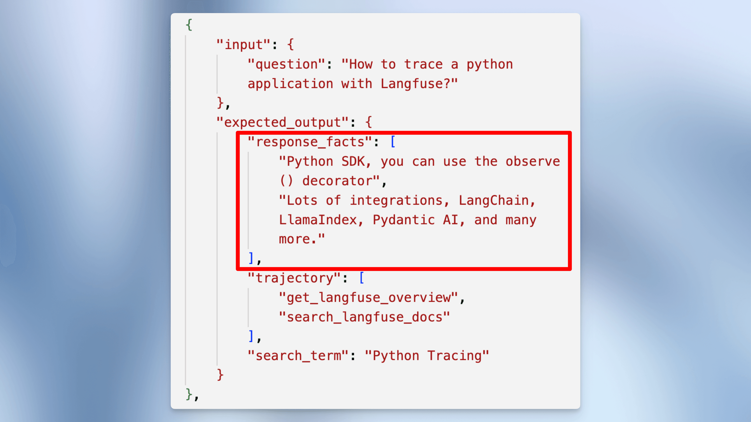 Final Response Evaluation